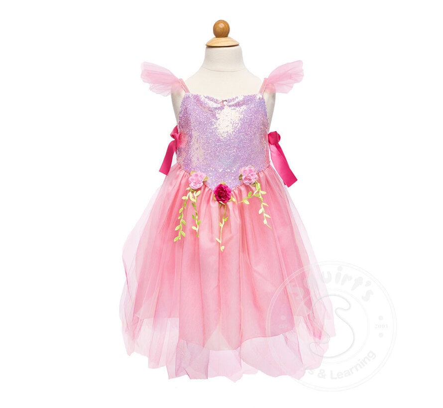 Great Pretenders Pink Sequins Fairy Tunic (Size 5-6)