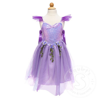 Great Pretenders Great Pretenders Lilac Sequins Fairy Tunic (Size 5-6)