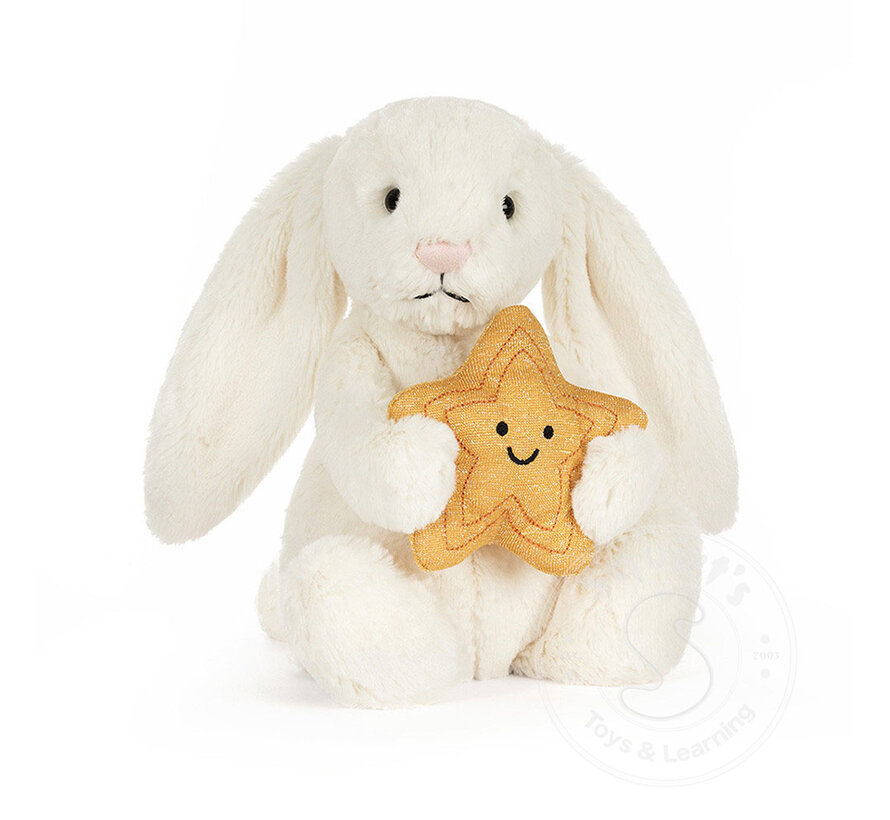 Jellycat Cream Bunny with Star