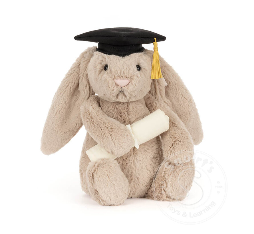 Jellycat Bashful Bunny Graduation Outfit