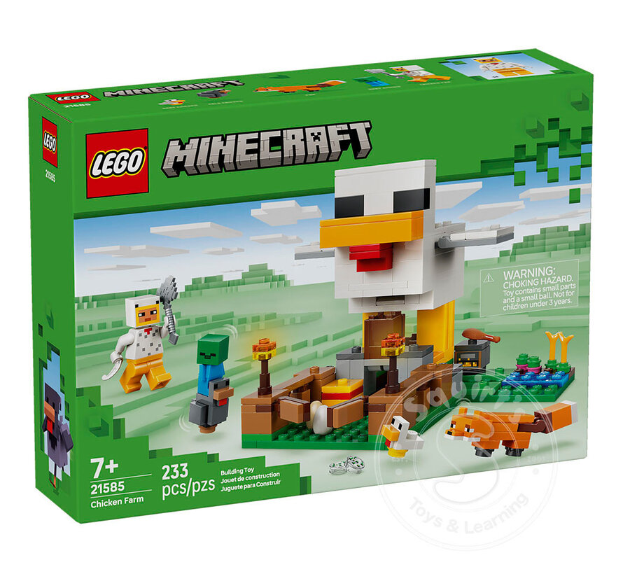 LEGO® Minecraft Chicken Farm