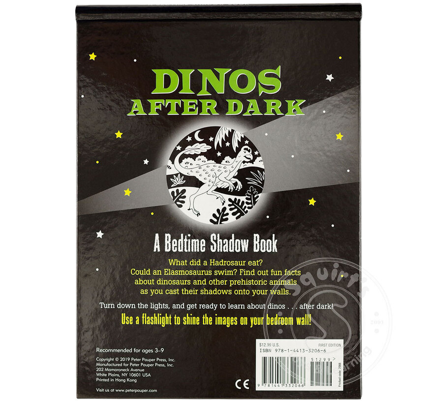 Dinos After Dark - Bedtime Shadow Book