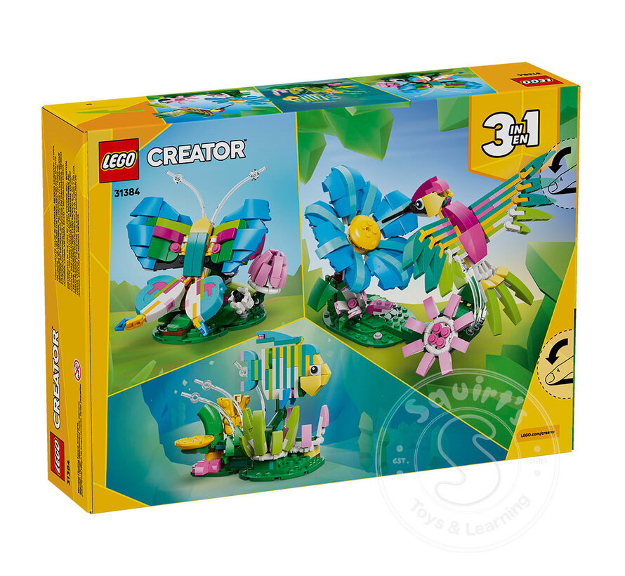 LEGO® Creator 3-in-1 Wild Animals: Colorful Hummingbird