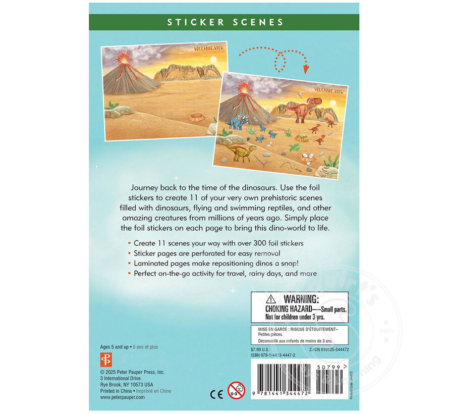 Sticker Scenes - Dinosaurs