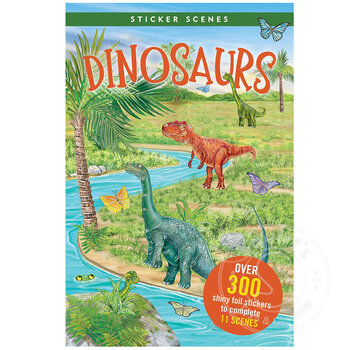 Sticker Scenes - Dinosaurs