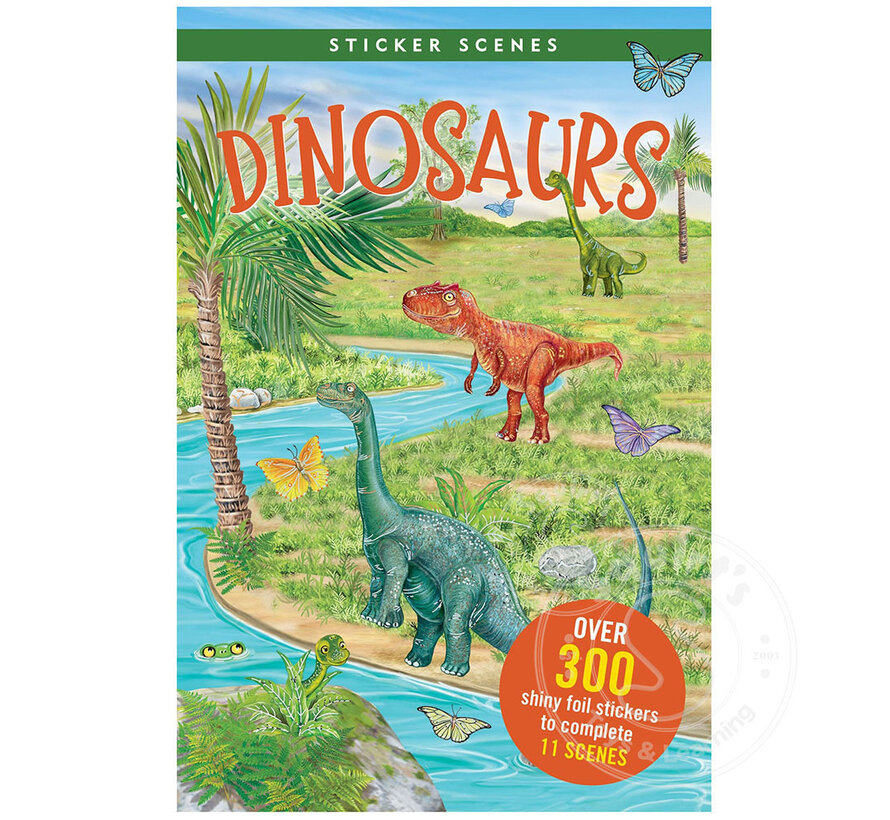 Sticker Scenes - Dinosaurs