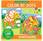Color-By-Dots Sticker Book - Dinosaurs