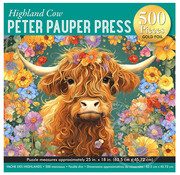 Highland Cow 500 Piece Jigsaw Puzzle