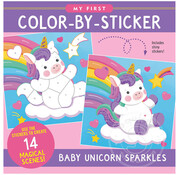 My First Color-by-Sticker Book - Baby Unicorn Sparkles