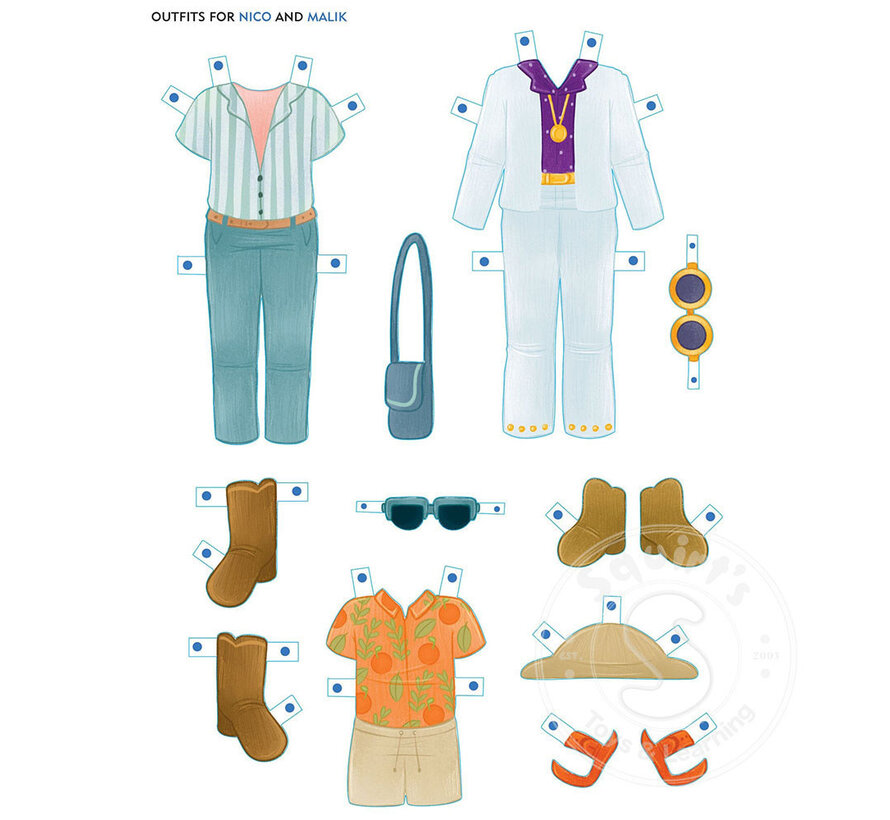 Classic Keepsake Paper Dolls - Fashionistas