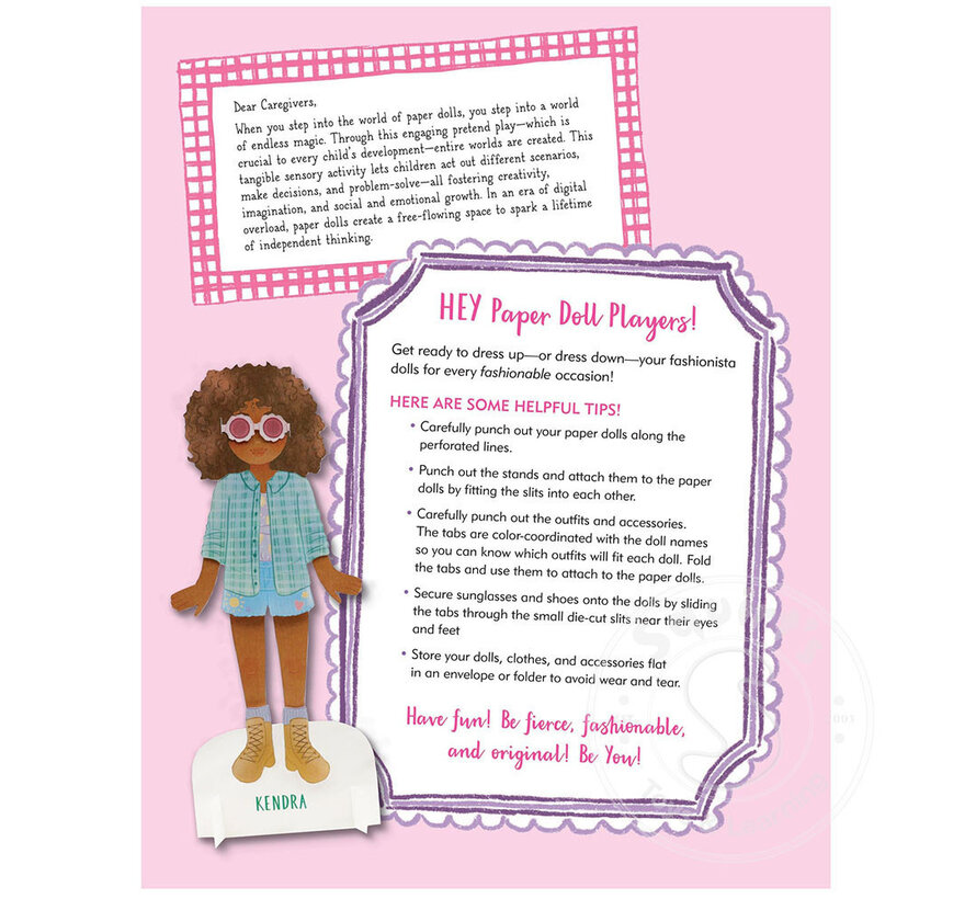 Classic Keepsake Paper Dolls - Fashionistas