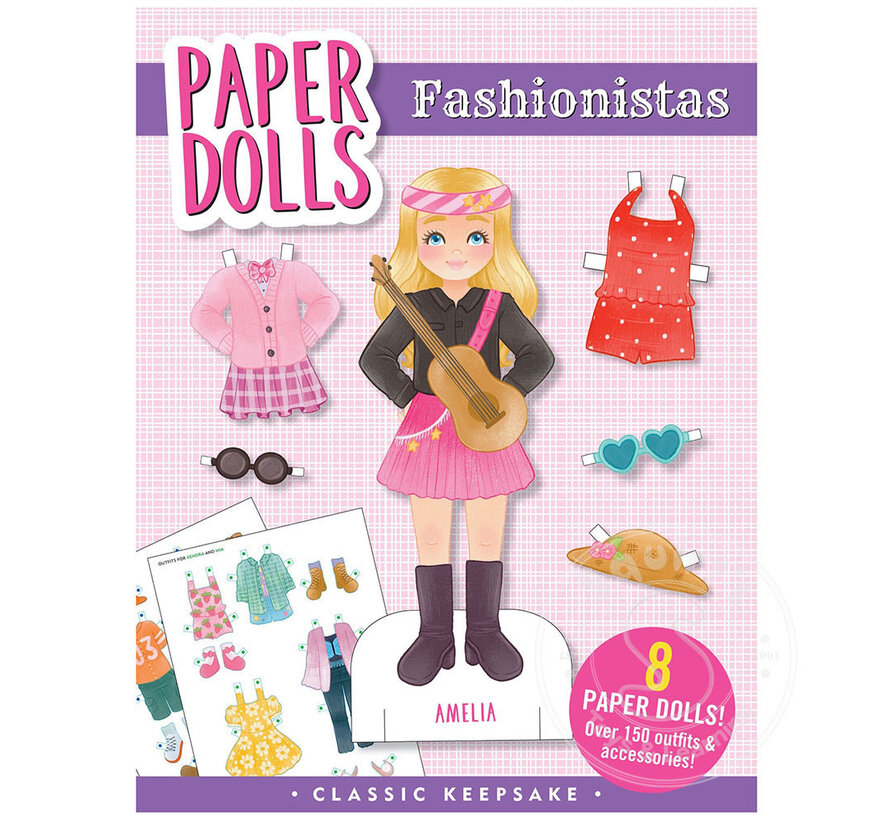 Classic Keepsake Paper Dolls - Fashionistas