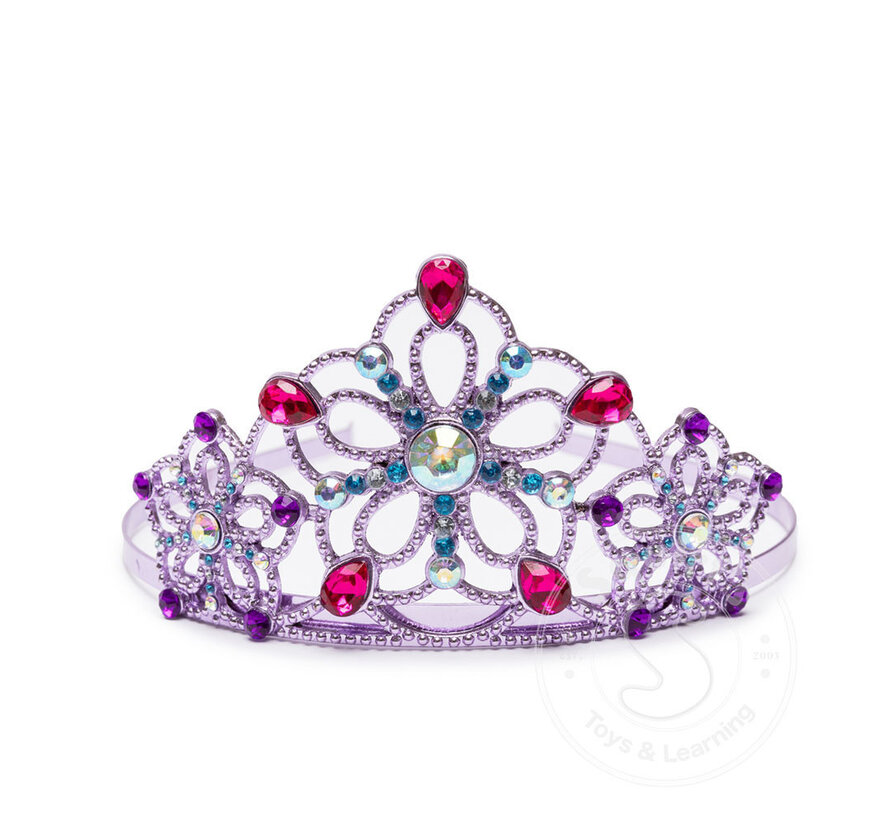 Great Pretenders Bejewelled Tiara, Purple