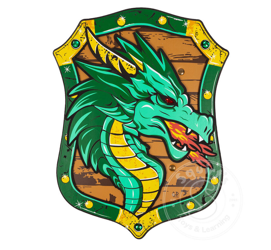 Great Pretenders Green Dragon Shield
