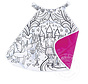 Great Pretenders Colour-A-Cape Princess (Size 4-7)