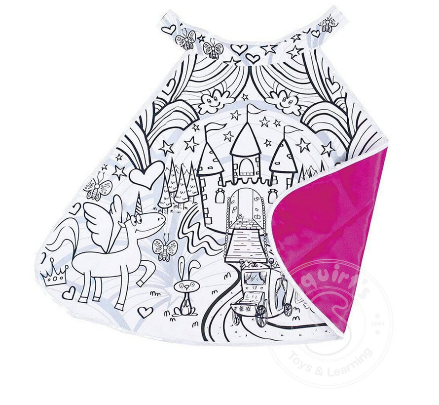 Great Pretenders Colour-A-Cape Princess (Size 4-7)