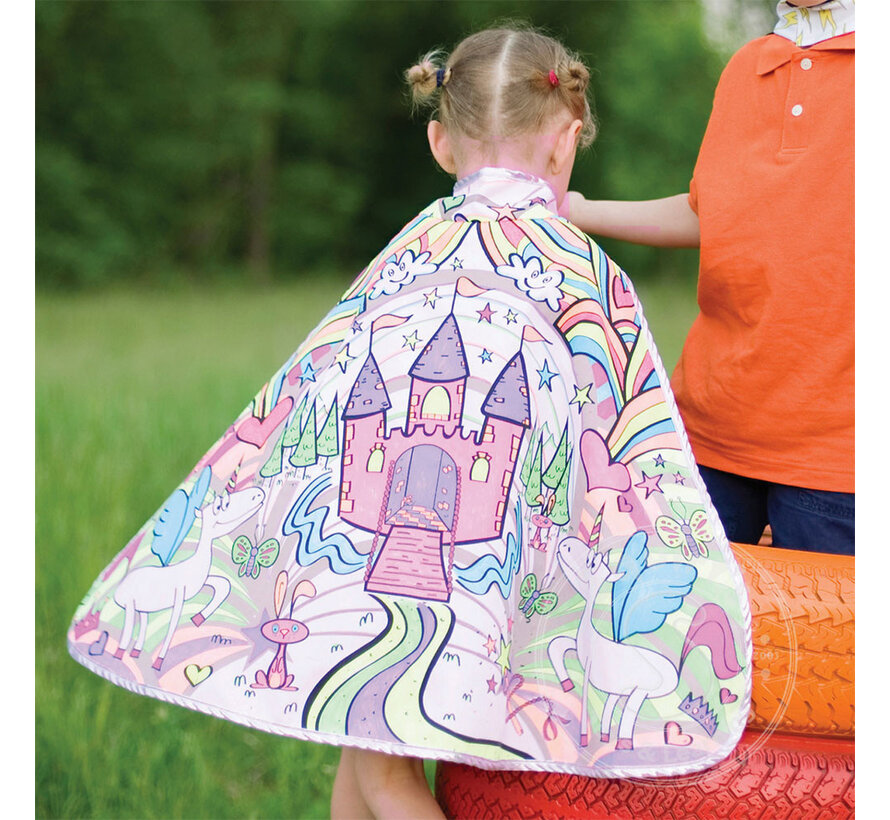 Great Pretenders Colour-A-Cape Princess (Size 4-7)