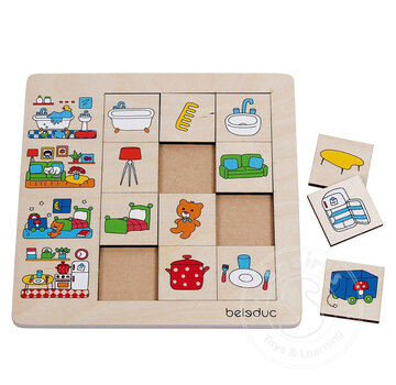 beleduc Sorting Set - Our Home