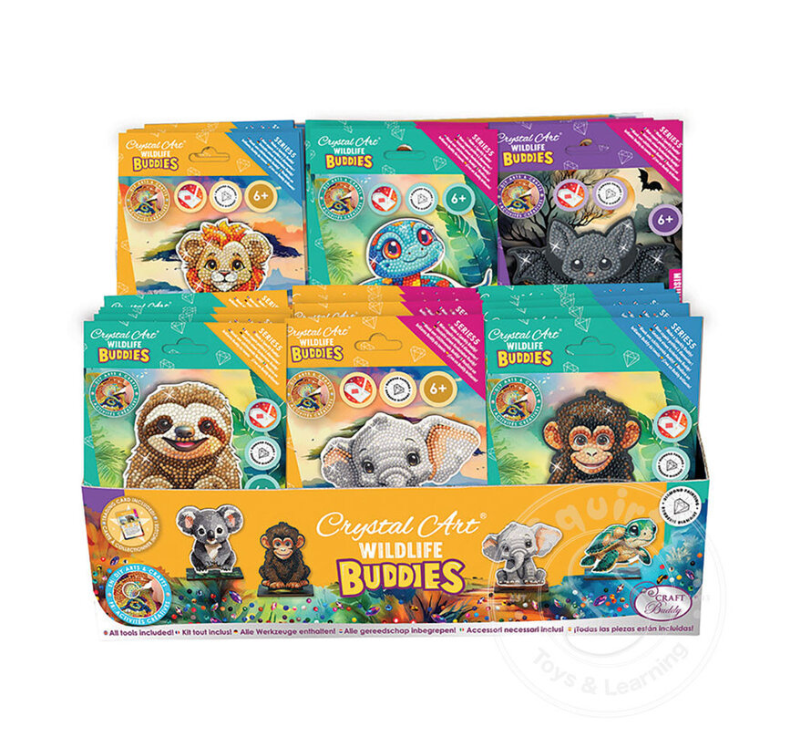 Crystal Art - Buddies: Exotic (Assorted)