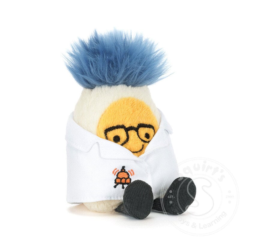 Jellycat Amuseables Boiled Egg Scientist Outfit