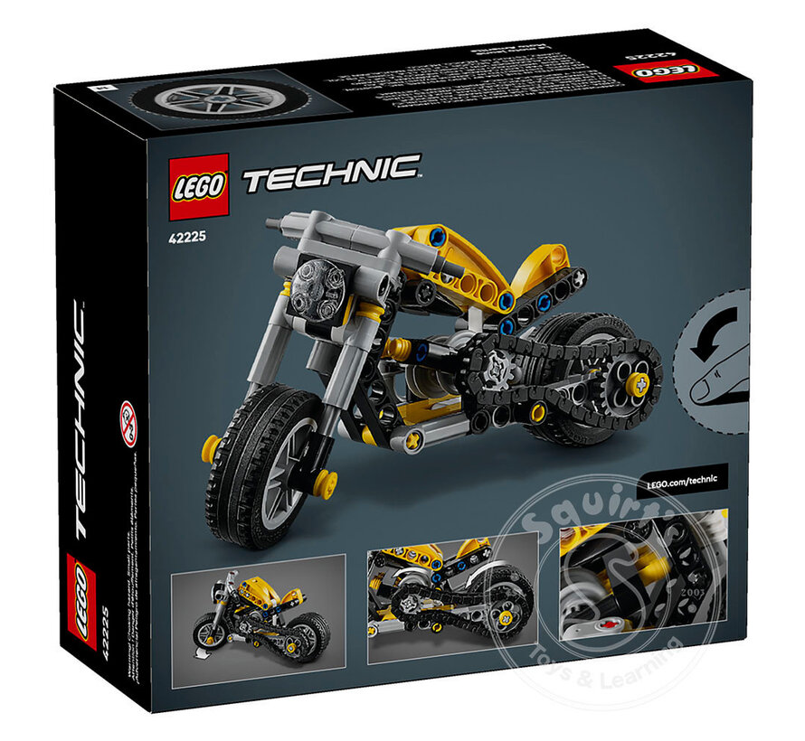 LEGO® Technic Yellow Motorcycle