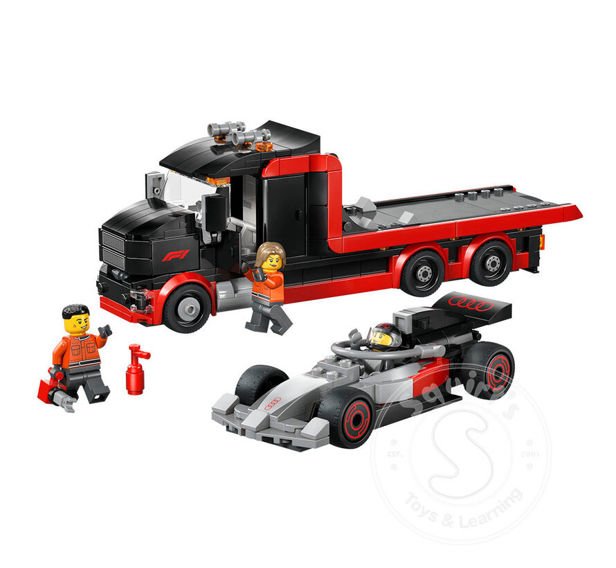 LEGO® City F1® Display Truck with Audi F1® Race Car
