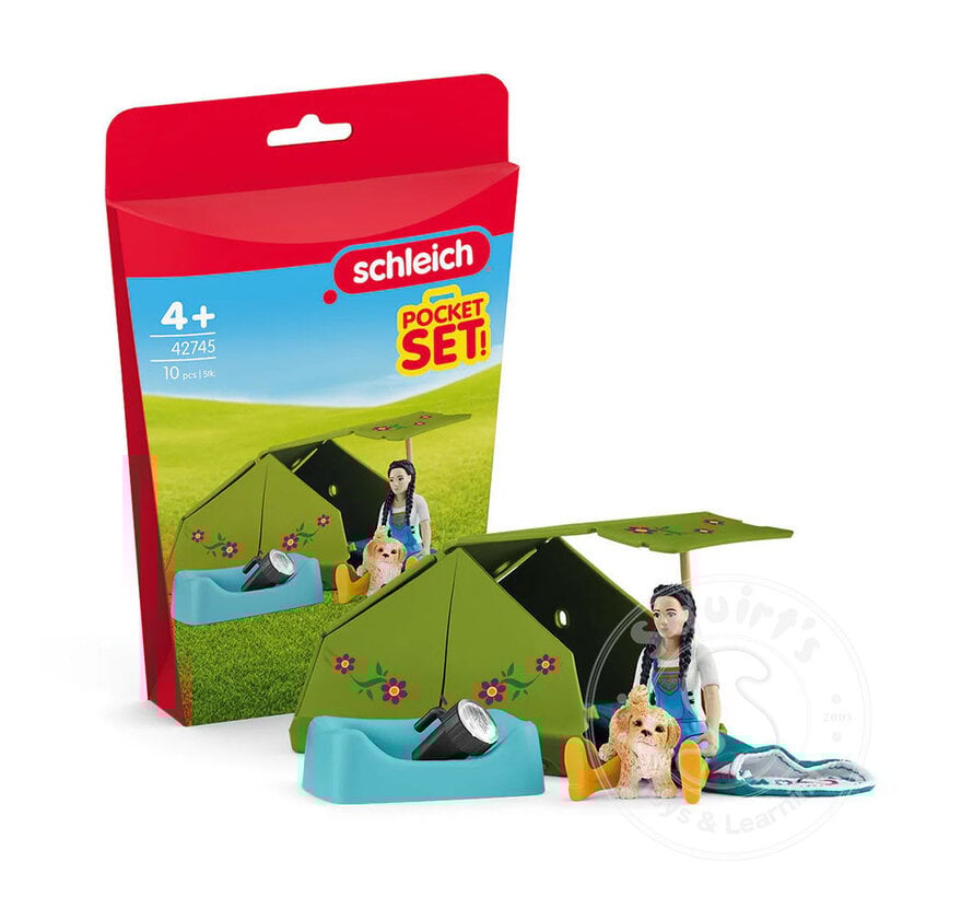 Schleich Camping Adventure with Kim - retired