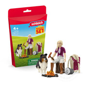 Schleich Schleich Barbecue Area with Sophia - retired