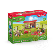 Schleich FINAL SALE Schleich Farm World Picnic with Little Pets -  retired