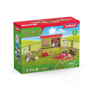 Schleich FINAL SALE Schleich Farm World Picnic with Little Pets -  retired