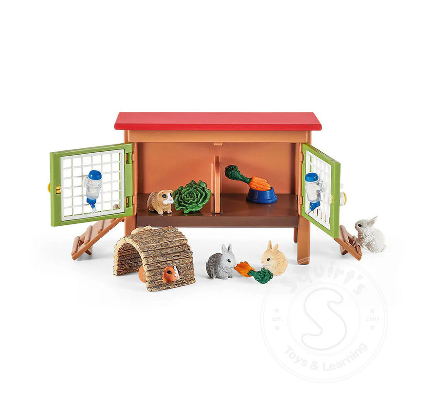 FINAL SALE Schleich Farm World Picnic with Little Pets -  retired