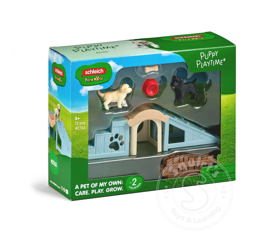 Schleich Puppy Playtime