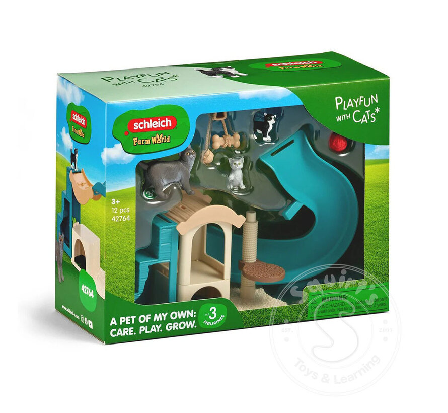 Schleich Playfun with Cats