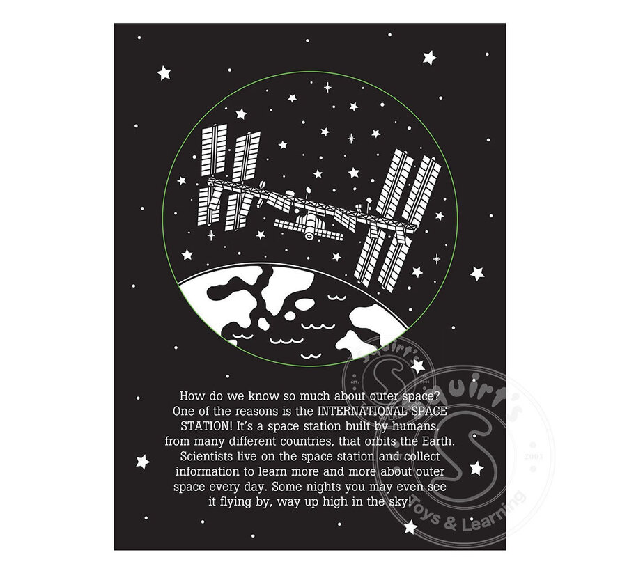 Outer Space - Bedtime Shadow Book