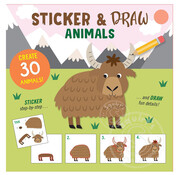 Draw-by-Sticker Book - Animals
