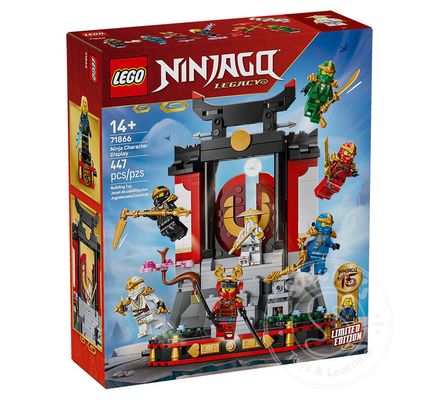 LEGO® Ninjago® Ninja Character Display 15th Anniversary