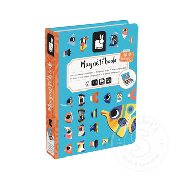 Janod Magnetic Book - Tropical Fish