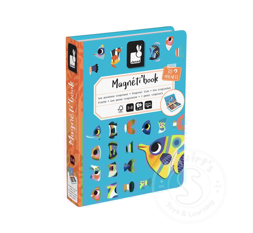 Magnetic Book - Tropical Fish