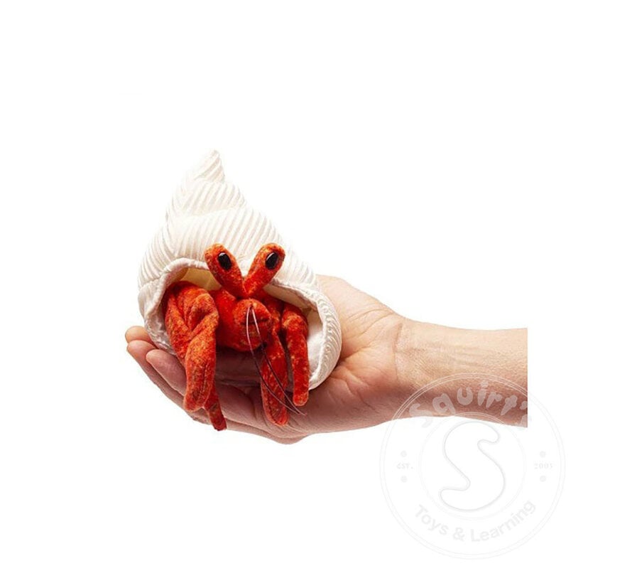 Folkmanis Mini Hermit Crab Finger Puppet
