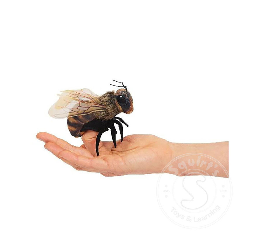 Folkmanis Mini Bee Finger Puppet