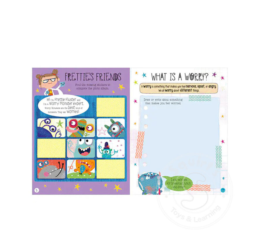 Very Hungry Worry Monster Activity Book