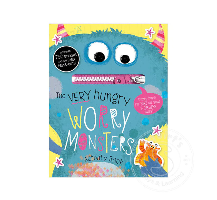 Very Hungry Worry Monster Activity Book