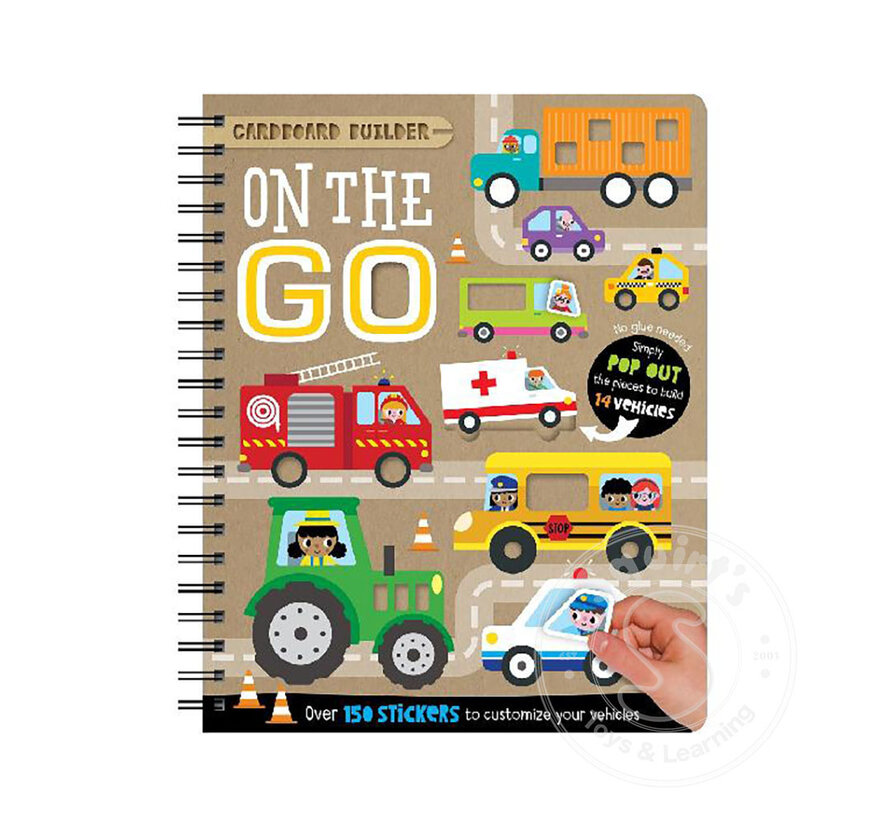 Cardboard Builder On The Go Activity Book