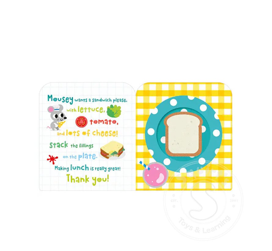 My Play Kitchen (Felt Activity Book)