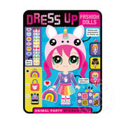 Make Believe Ideas Dress Up Fashion Dolls Sticker Activity Book