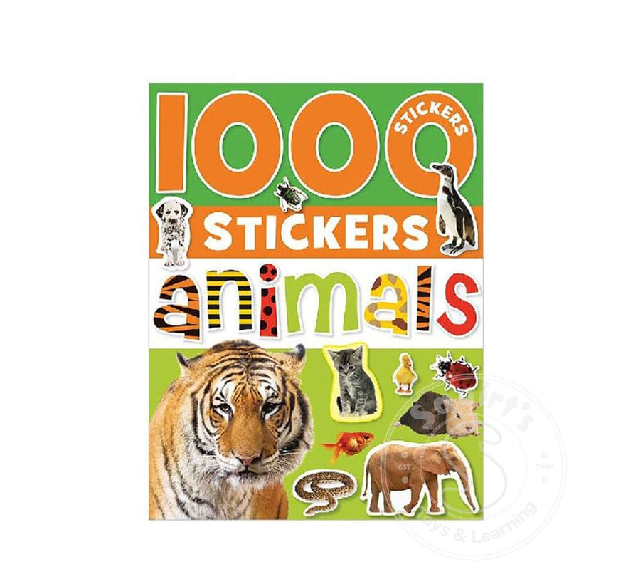 1000 Stickers & Activity Book - Animals