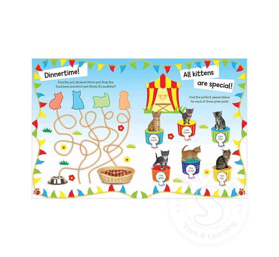 1000 Stickers & Activity Book - Animals