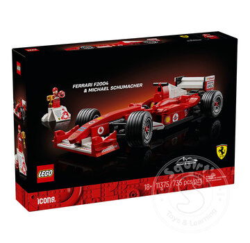 LEGO® LEGO® Icons Ferrari F2004 & Michael Schumacher