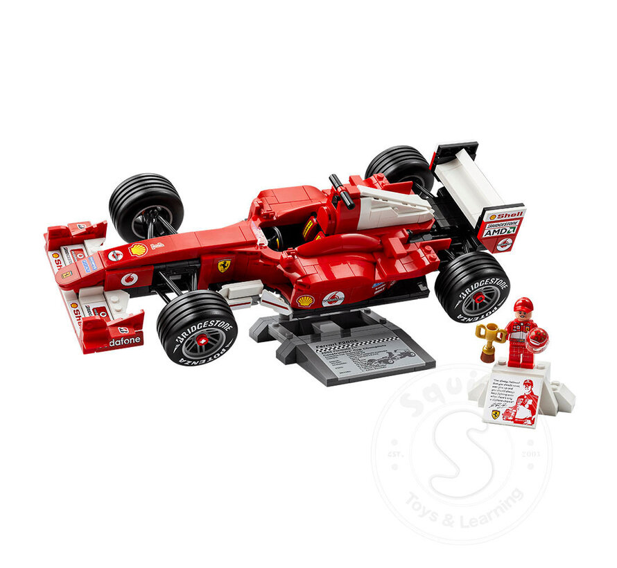LEGO® Icons Ferrari F2004 & Michael Schumacher