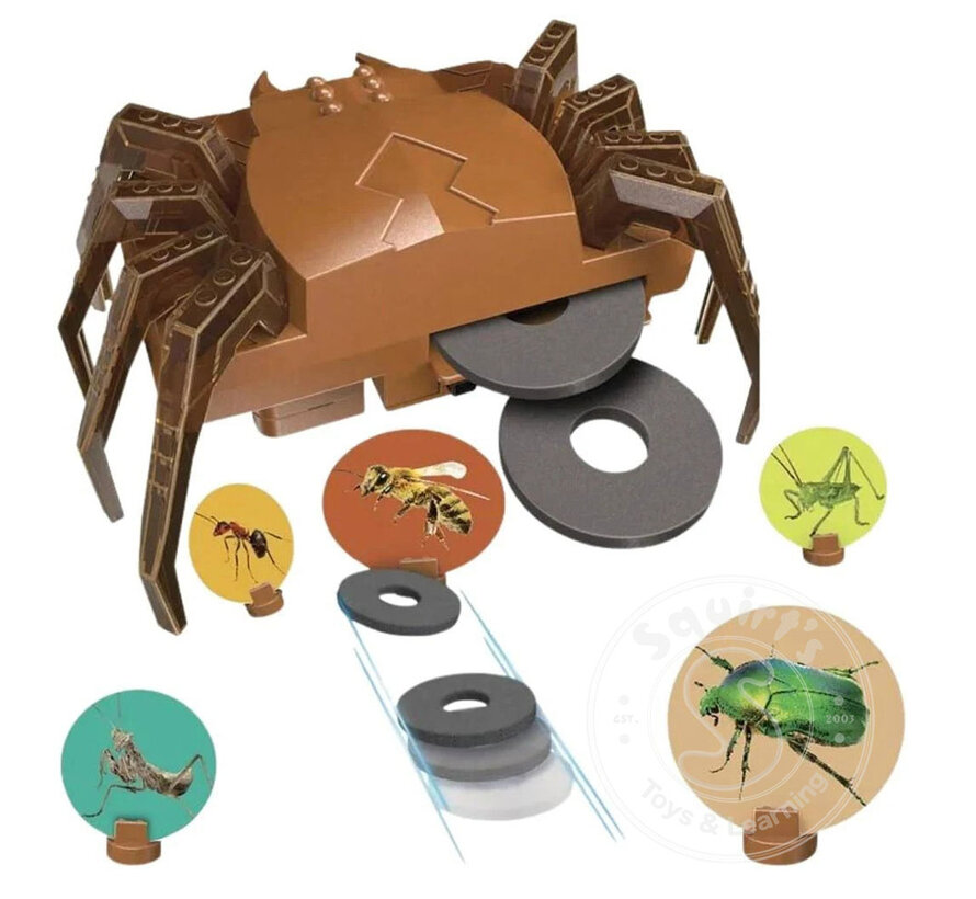 Disc-Launching Spider Bot